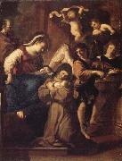Giovanni Francesco Barbieri Called Il Guercino The Vistion of St.Francesca Romana